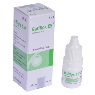Pack Image: Gatiflox ES 0.5% Eye Drop (5 ml drop)
