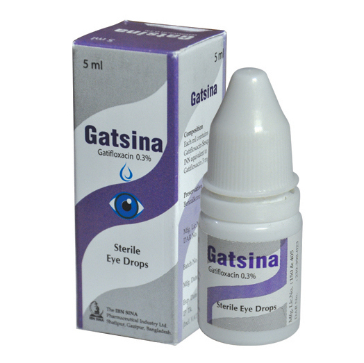 Pack Image: Gatsina 0.3% Eye Drop (5 ml drop)