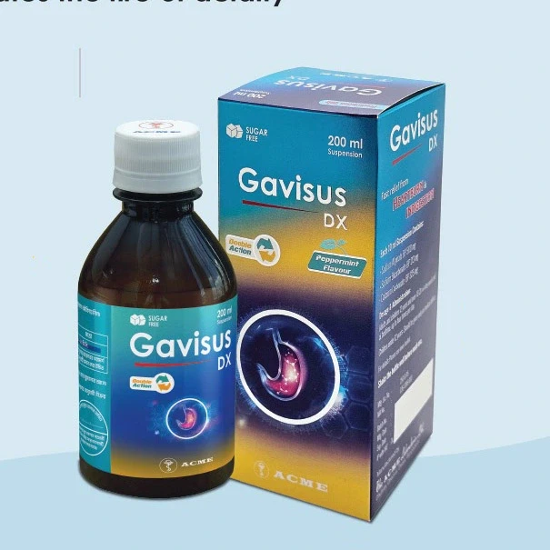 Pack Image: Gavisus DX (500 mg Suspension (200 ml bottle)