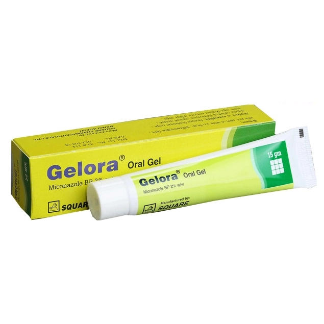 Pack Image: Gelora 2% w Oral Gel (15 gm tube)
