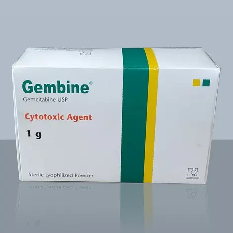 Pack Image: Gembine 1 gm Injection (1 gm vial)