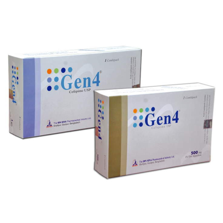Pack Image: Gen4 1 gm Injection (1 gm vial)