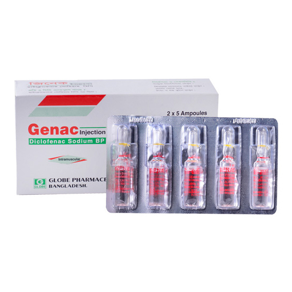 Pack Image: Genac 75 mg Injection (3 ml ampoule)