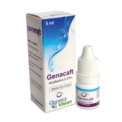 Pack Image: Genacaft 0.25% Eye Drop (5 ml drop)