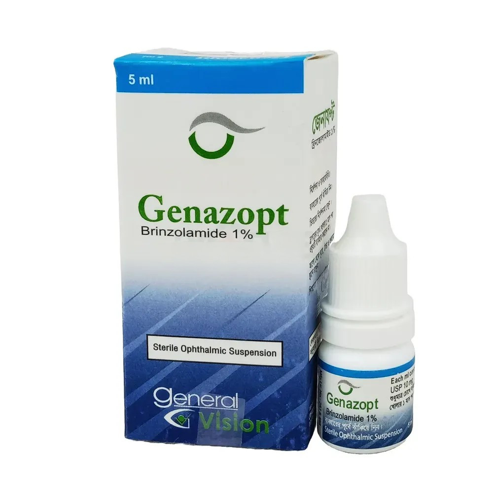 Pack Image: Genazopt 1% Suspension (5 ml drop)