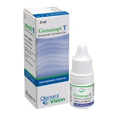 Pack Image: Genazopt T 1% 0.5% Suspension (5 ml drop)