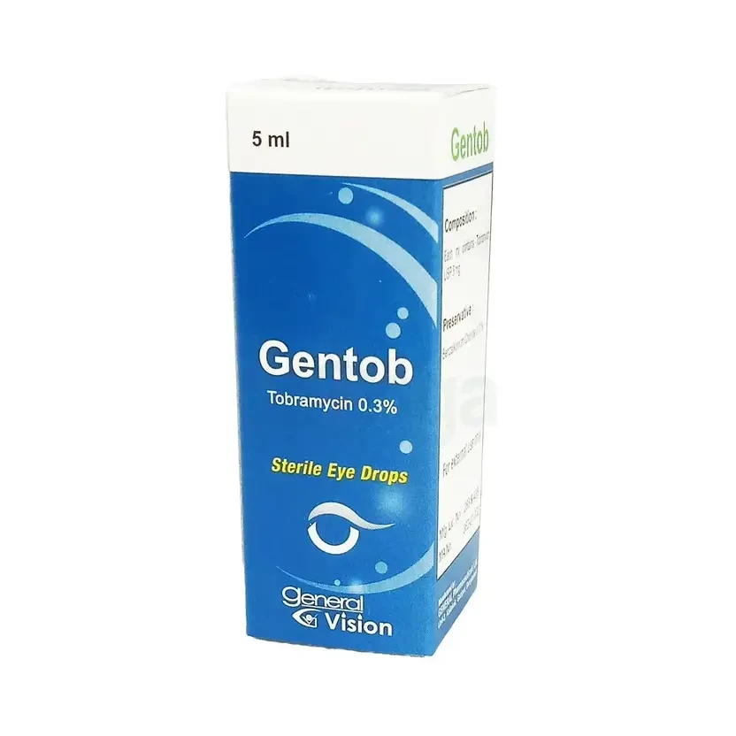 Pack Image: Gentob 0.3% Eye Drop (5 ml drop)