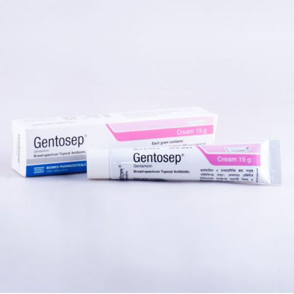Pack Image: Gentosep 0.3% Cream (15 mg tube)