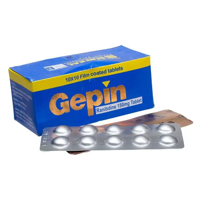 Pack Image: Gepin 150 mg Tablet (10 x 10)