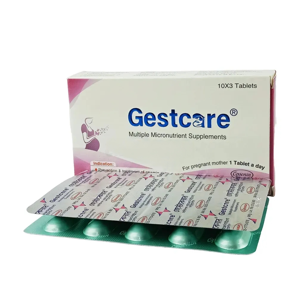 Pack Image: Gestcare  Tablet (3 x 10)