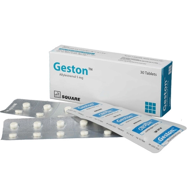Pack Image: Geston 5 mg Tablet (5 x 10)