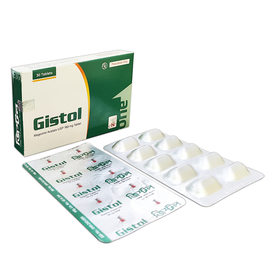 Pack Image: Gistol 160 mg Tablet (3 x 10)