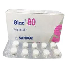 Pack Image: Glad 80 mg Tablet (5 x 10)