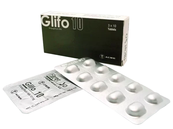 Pack Image: Glifo 10 mg Tablet (3 x 10)