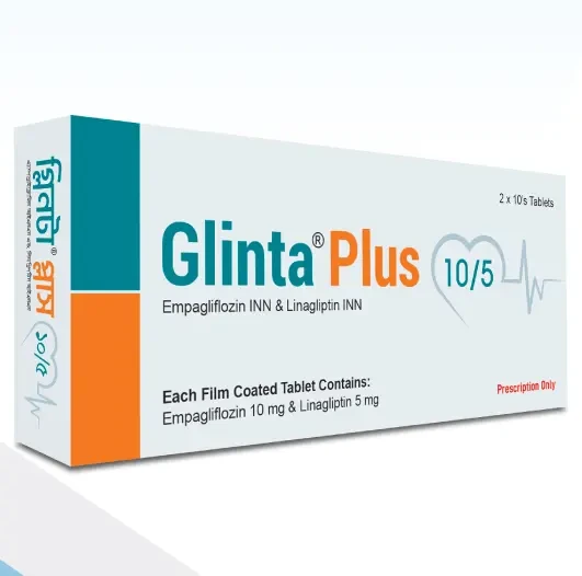 Pack Image: Glinta Plus 10 mg Tablet (2 x 10)