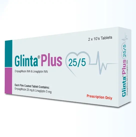Pack Image: Glinta Plus 25 mg Tablet (2 x 10)