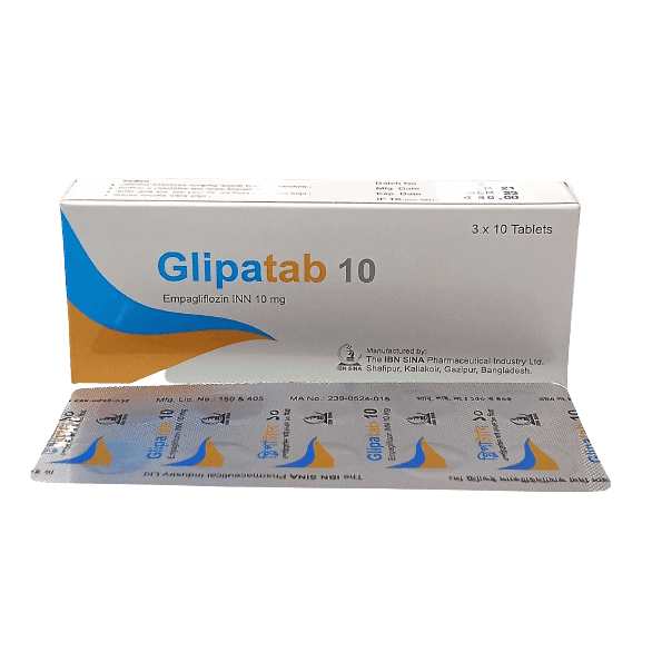 Pack Image: Glipatab 10 mg Tablet (3 x 10)
