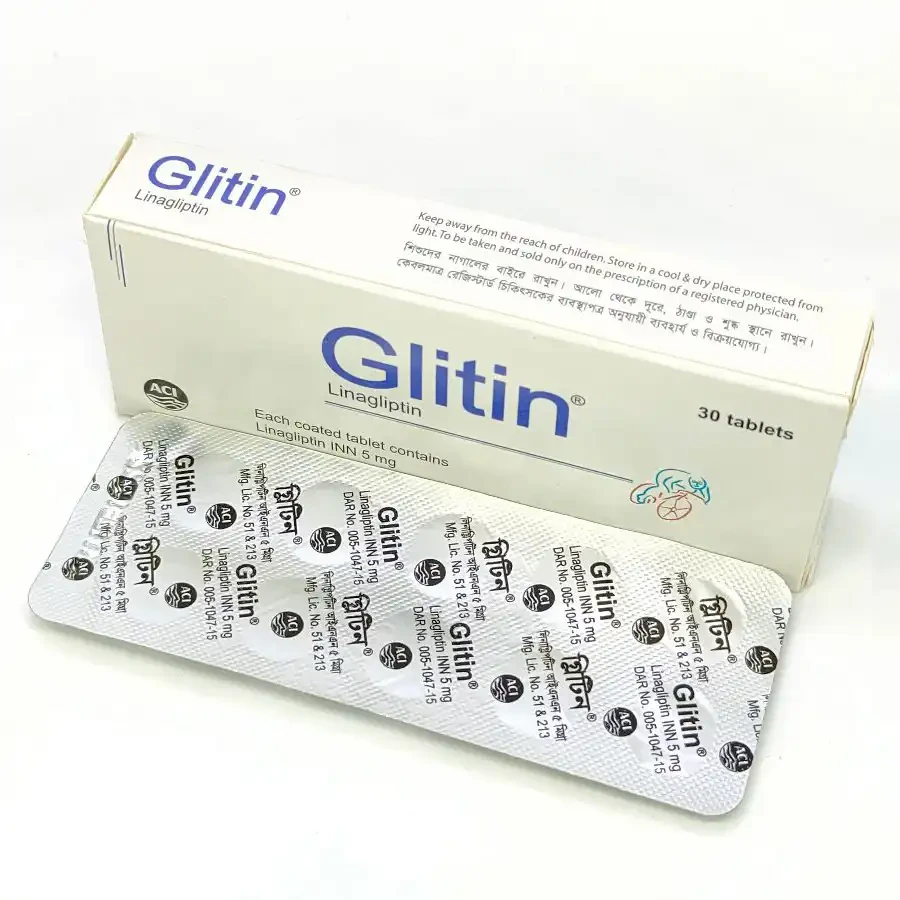 Pack Image: Glitin 5 mg Tablet (3 x 10)