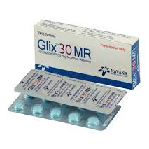 Pack Image: Glix MR 30 mg Tablet (3 x 10)