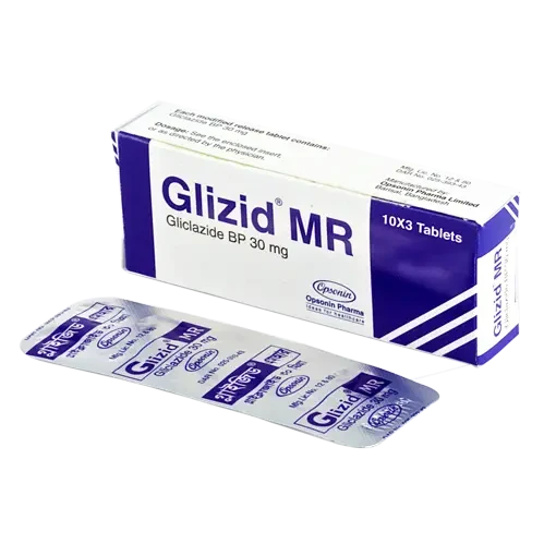 Pack Image: Glizid MR 30 mg Tablet (3 x 10)