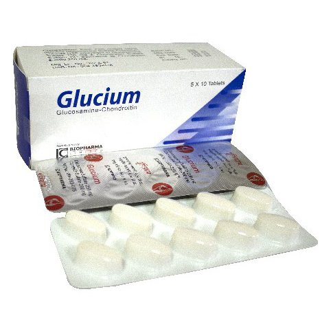 Pack Image: Glucium 250 mg Tablet (5 x 10)