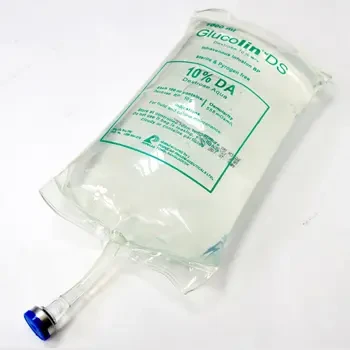 Pack Image: Glucolin DS 10% Injection (500 ml bag)