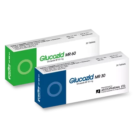 Pack Image: Glucozid MR 60 mg Tablet (3 x 10)