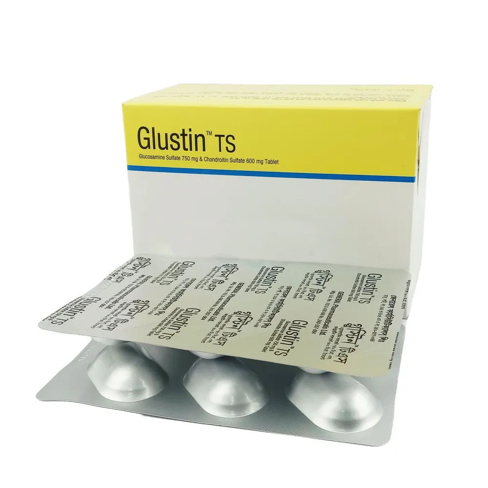 Pack Image: Glustin TS 750 mg Tablet (5 x 6)