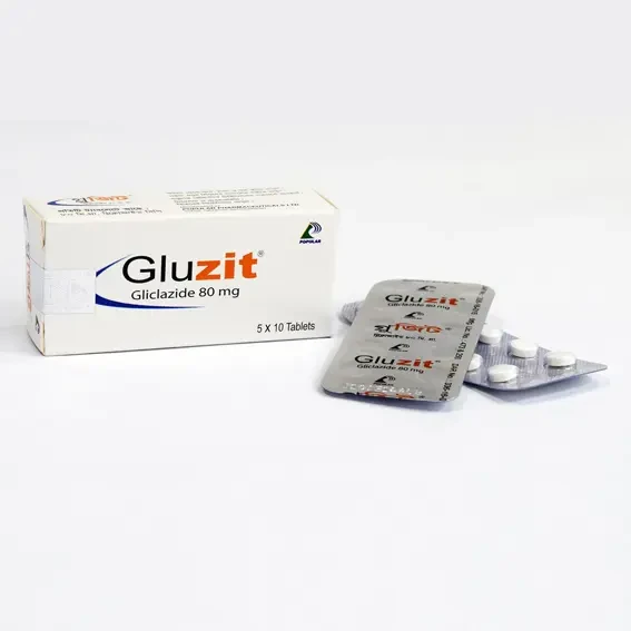 Pack Image: Gluzit 80 mg Tablet (5 x 10)