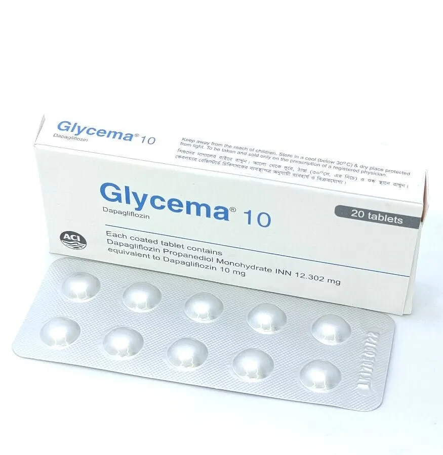 Pack Image: Glycema 10 mg Tablet (2 x 10)