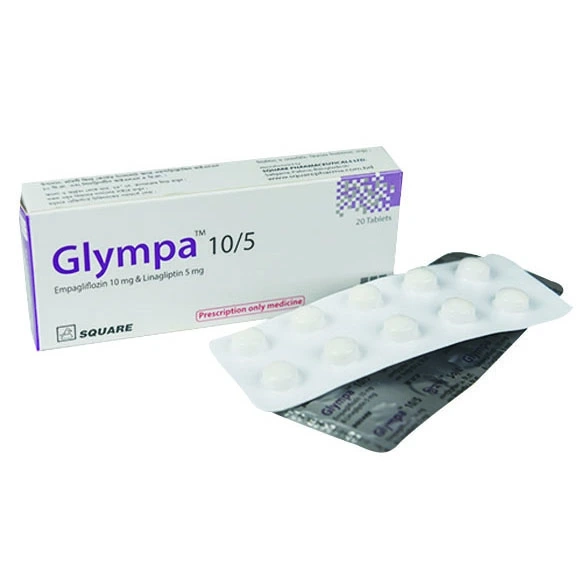Pack Image: Glympa 10 mg Tablet (2 x 10)