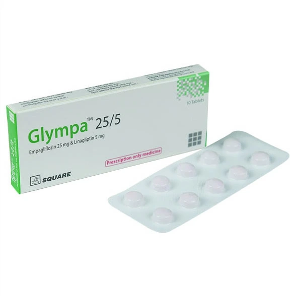 Pack Image: Glympa 25 mg Tablet (1 x 10)