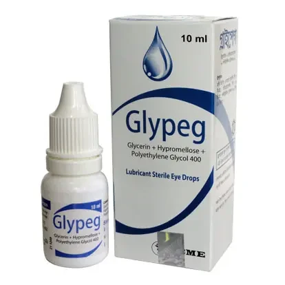 Pack Image: Glypeg 0.2% 0.36% Eye Drop (10 ml drop)
