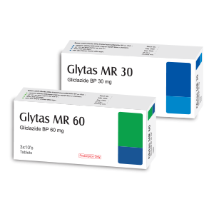 Pack Image: Glytas MR 30 mg Tablet (3 x 10)