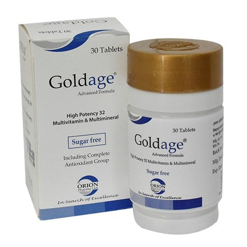 Pack Image: Goldage  Tablet (1 x 30)