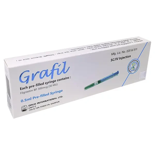 Pack Image: Grafil 300 mcg Injection (0.5 ml pre-filled syringe)