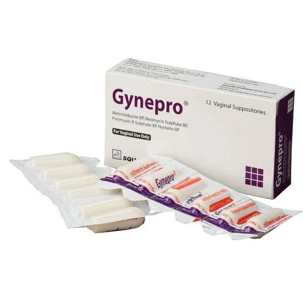 Pack Image: Gynepro  Vaginal Suppository (2 x 6)