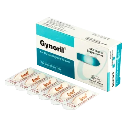 Pack Image: Gynoril  Vaginal Suppository (2 x 6)