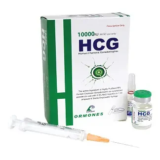 Pack Image: HCG 10000 IU Injection (10000 IU vial)