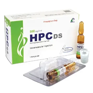 Pack Image: HPC DS 500 mg Injection (2 ml ampoule)