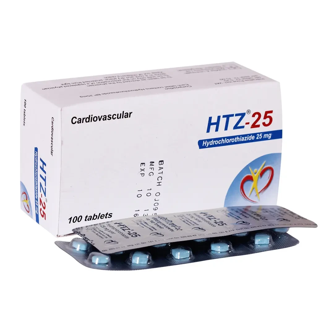 Pack Image: HTZ 25 mg Tablet (10 x 10)