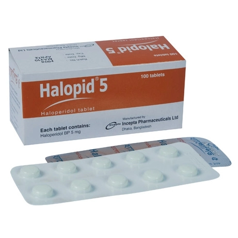 Pack Image: Halopid 5 mg Tablet (10 x 10)