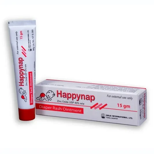 Pack Image: Happynap 40% Ointment (15 gm tube)