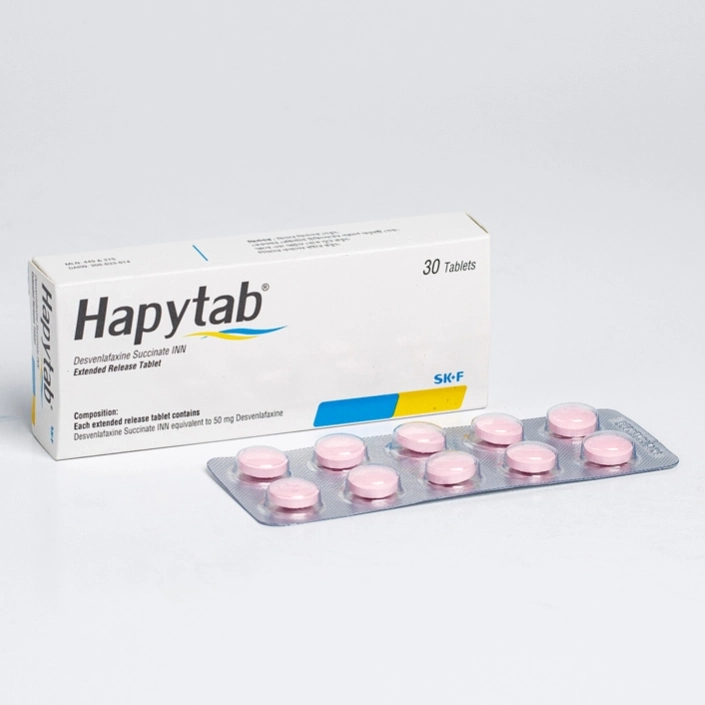 Pack Image: Hapytab 50 mg Tablet (3 x 10)