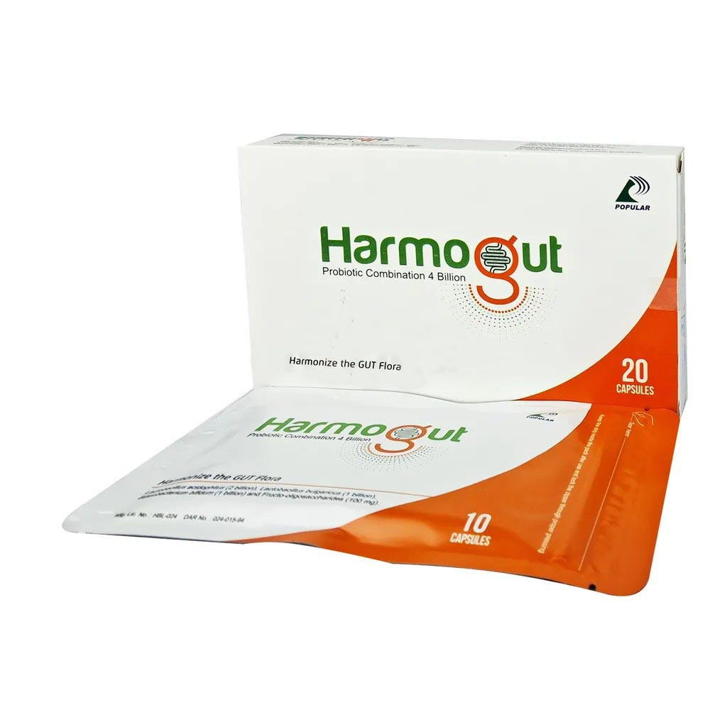 Pack Image: Harmogut 4 billion Capsule (2 x 10)