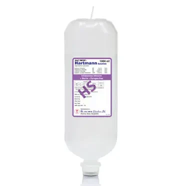 Pack Image: Hartmann Solution  Injection (1000 ml bag)