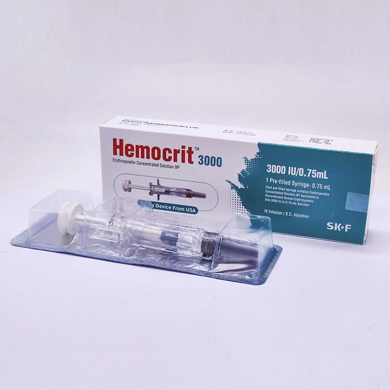 Pack Image: Hemocrit 3000 IU Injection (3000 IU pre-filled syringe)