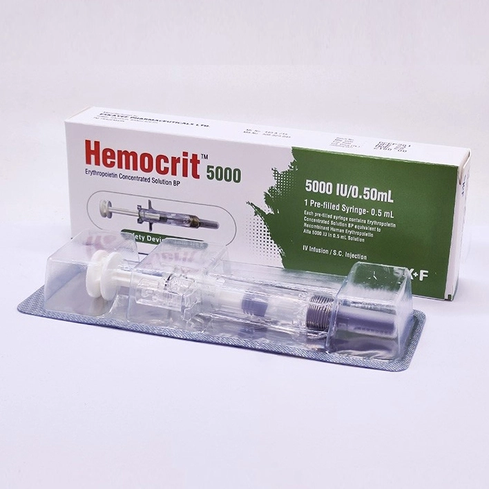 Pack Image: Hemocrit 5000 IU Injection (5000 IU pre-filled syringe)
