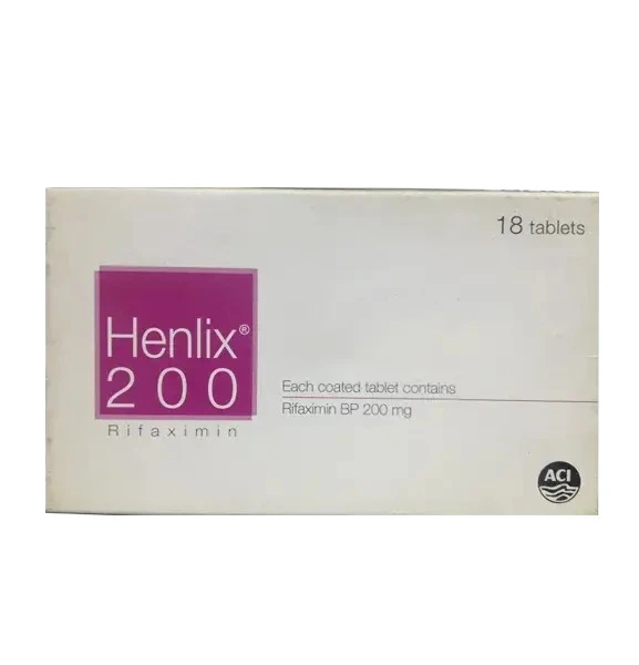 Pack Image: Henlix 200 mg Tablet (3 x 6)
