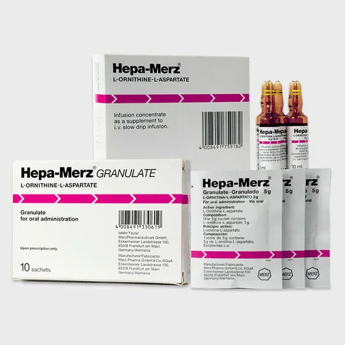 Pack Image: HepaMerz 5 gm Powder (5 gm sachet)